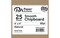 Accent Design Paper Accents Chipboard Squares - 4" x 4" Extra Heavy 85pt Natural, 25 Pack - Thick Chipboard for Albums, Frames, Die Cutting, Journals & Craft Projects - Recycled Paper